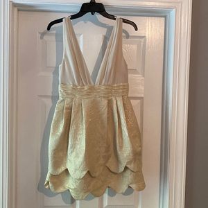 Size 6 cream dress